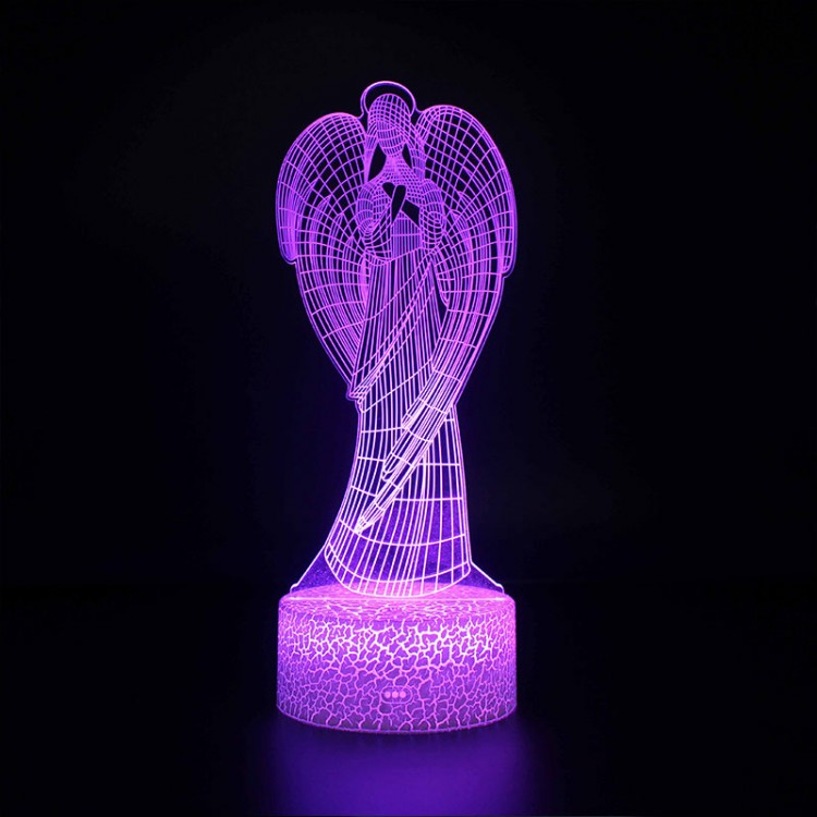 Lampe 3D Ange Ailes