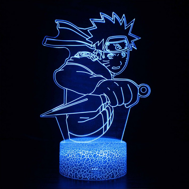 Lampe 3D Naruto en Action