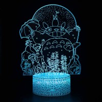 Lampe 3D Amis Totoro