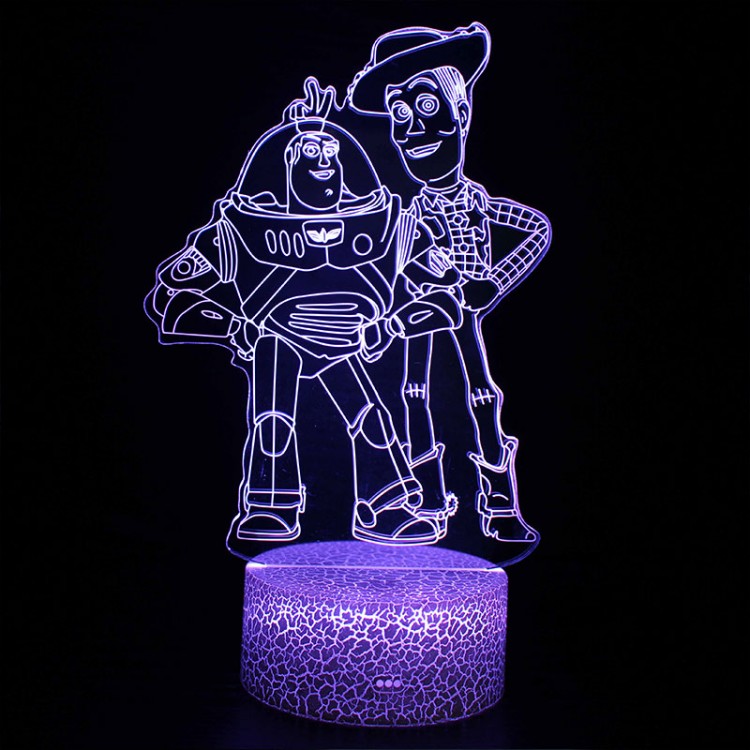 Lampe 3D Buzz Woody Toy Story