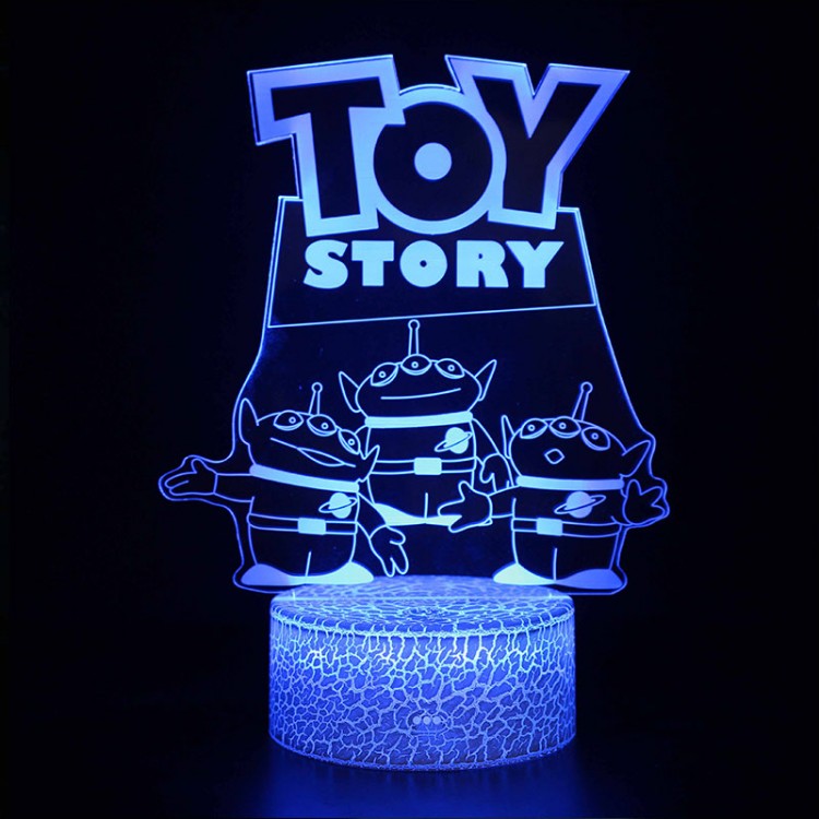 Lampe 3D Toy Story Aliens