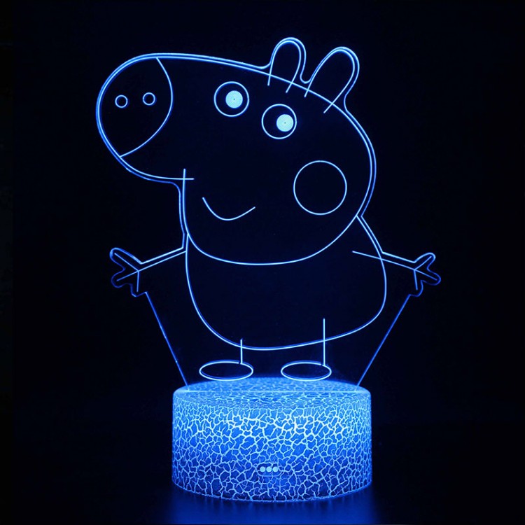 Lampe 3D Peppa Pig