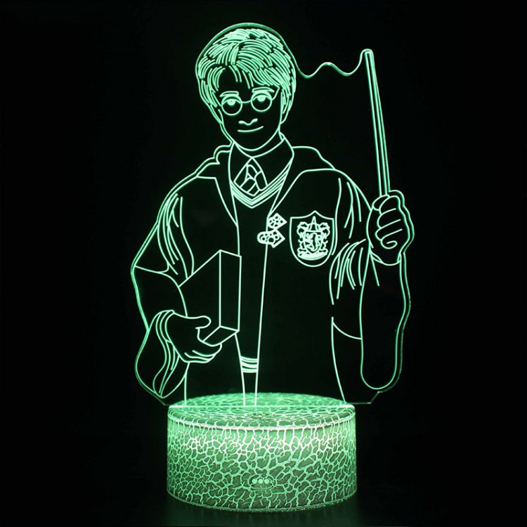 Lampe 3D Harry Potter Baguette