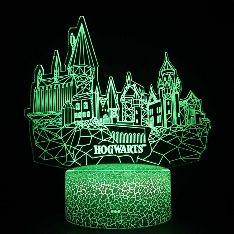 Lampe 3D Hogwarts