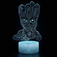 Lampe 3D Groot Sourire