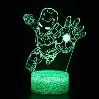 Lampe 3D Iron Man