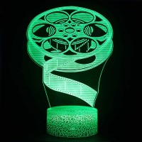 Lampe 3D Pellicule Cinéma