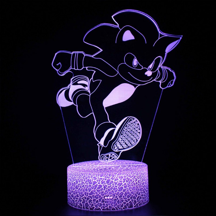 Lampe 3D Sonic Boom