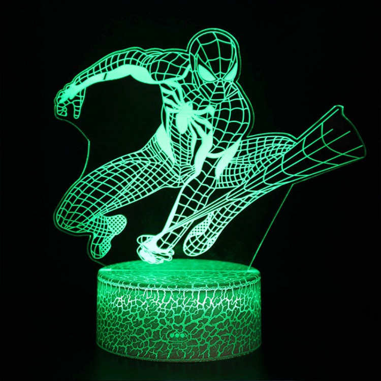 Lampe 3D Spiderman