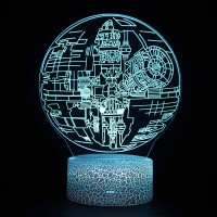 Lampe 3D Étoile de la Mort Star Wars