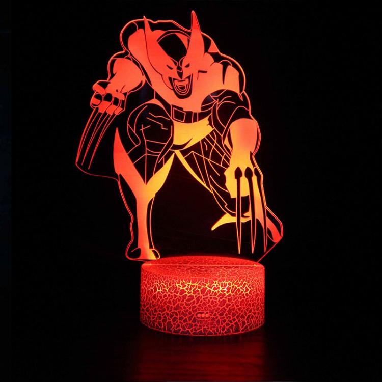 Lampe 3D Wolverine