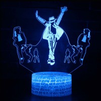 Lampe 3D Michael Jackson sur Scène