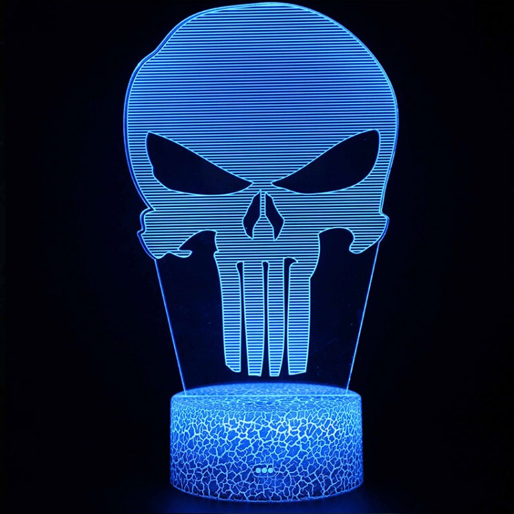 Lampe 3D The Punisher Halloween