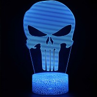 Lampe 3D The Punisher Halloween