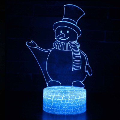 Lampe 3D Sapin Lutin Noël