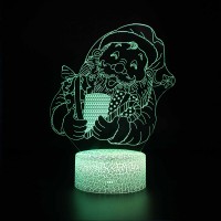 Lampe 3D Cadeaux Père Noël