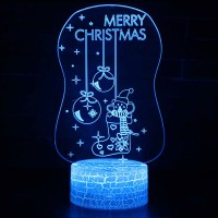 Lampe 3D Décoration Noël