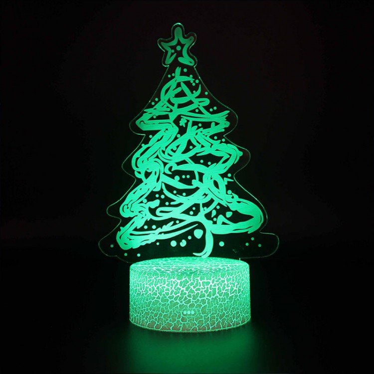 Lampe 3D Sapin De Noel – Le monde des lampes
