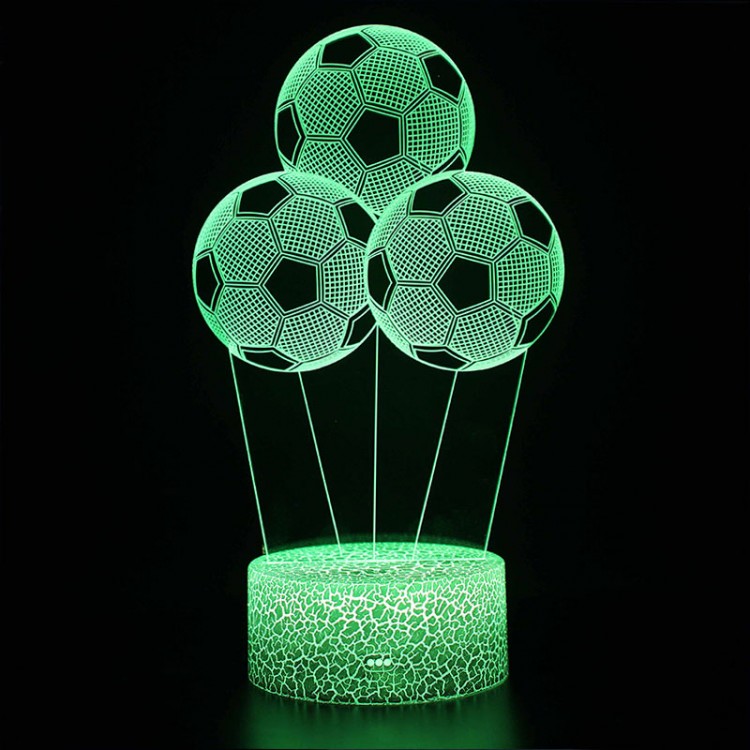 Lampe 3D Ballons Football