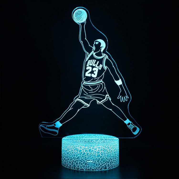 Lampe 3D Michael Jordan