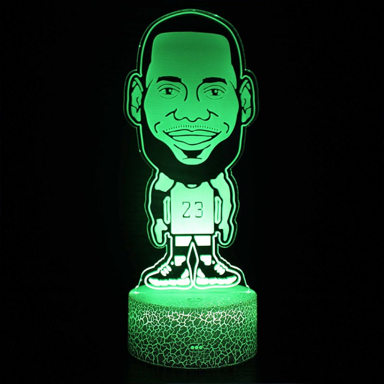 Lampe 3D Jouer 23 Basketball