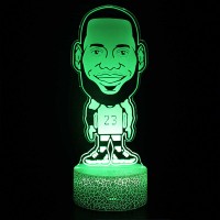 Lampe 3D Jouer 23 Basketball