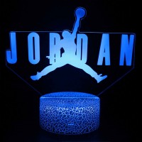 Lampe 3D Jordan Michael