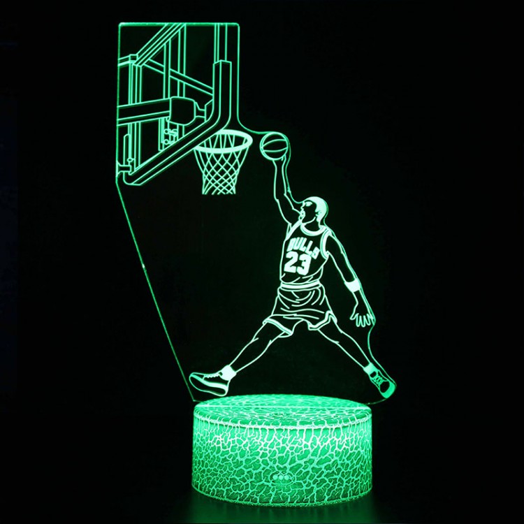 Lampe 3D Jordan 23