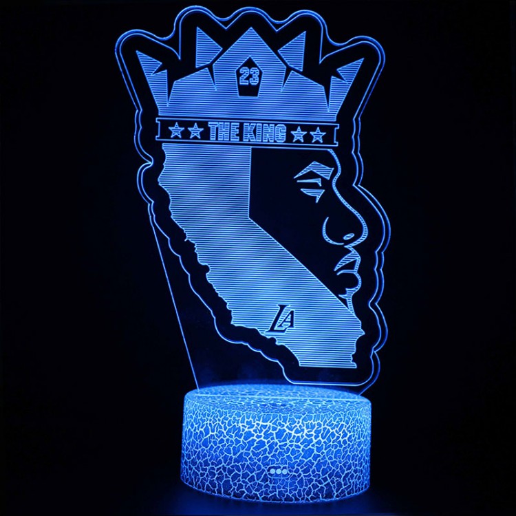 Lampe 3D King LeBron James