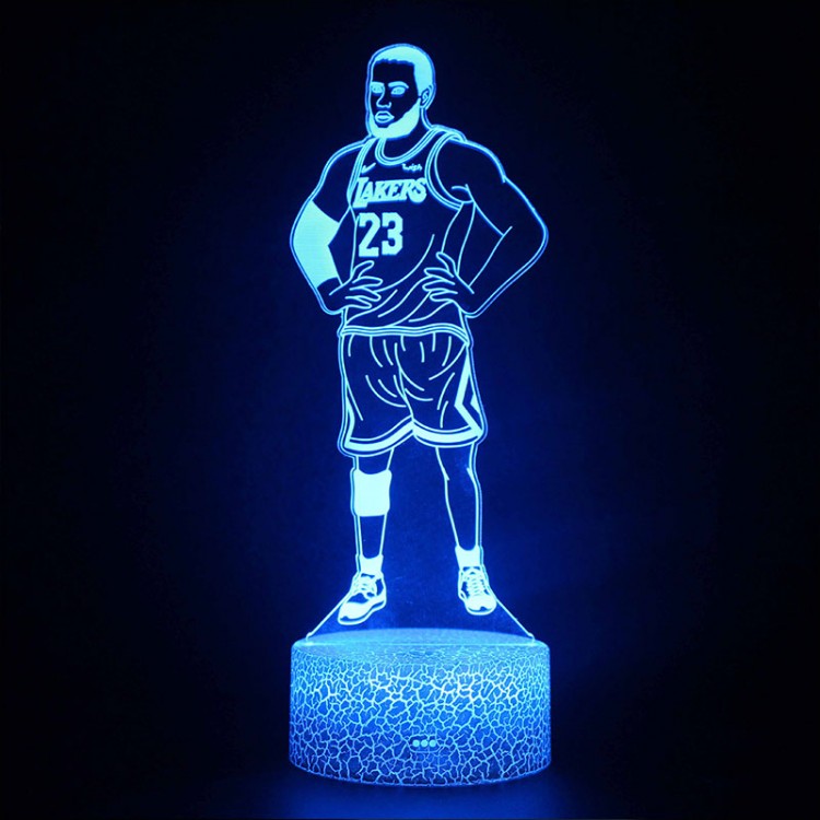 Lampe 3D LeBron James 23