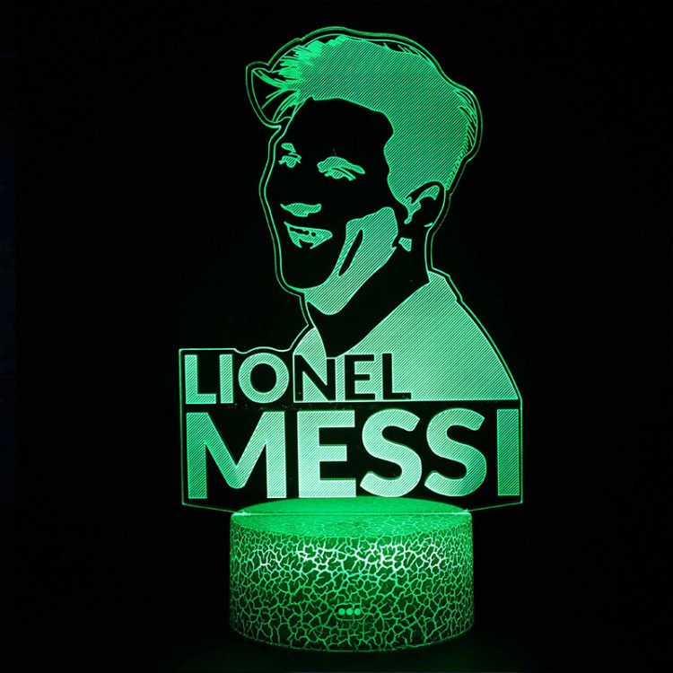 Lampe 3D Lionel Messi
