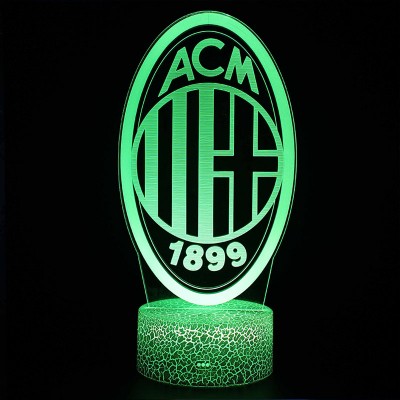 Lampe LED Miroir Réal Madrid, cadeau supporter