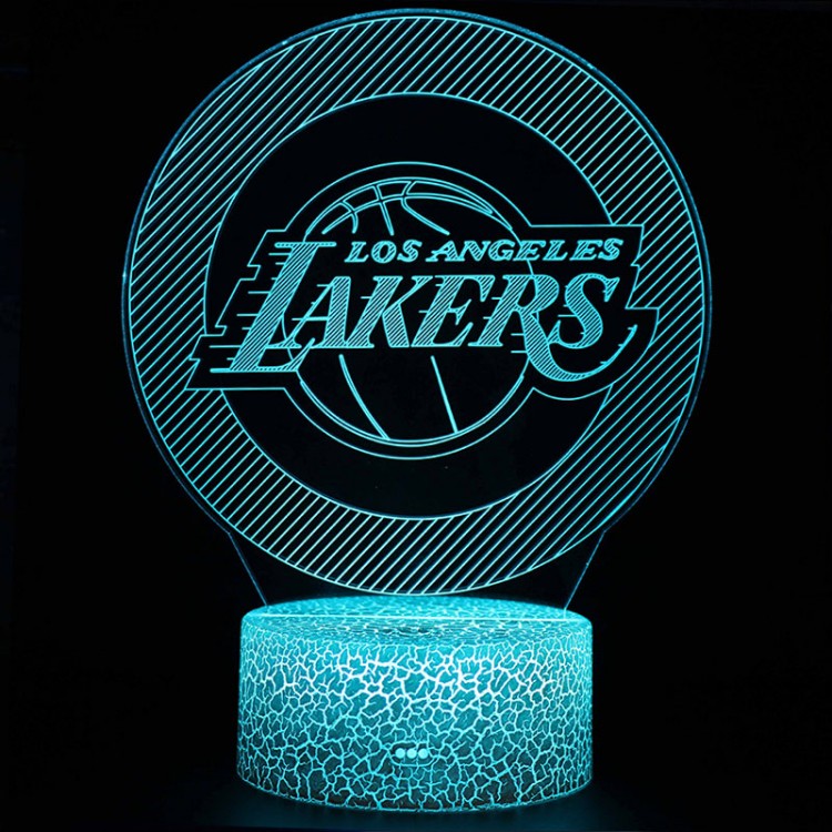 Lampe 3D Los Angeles Lakers