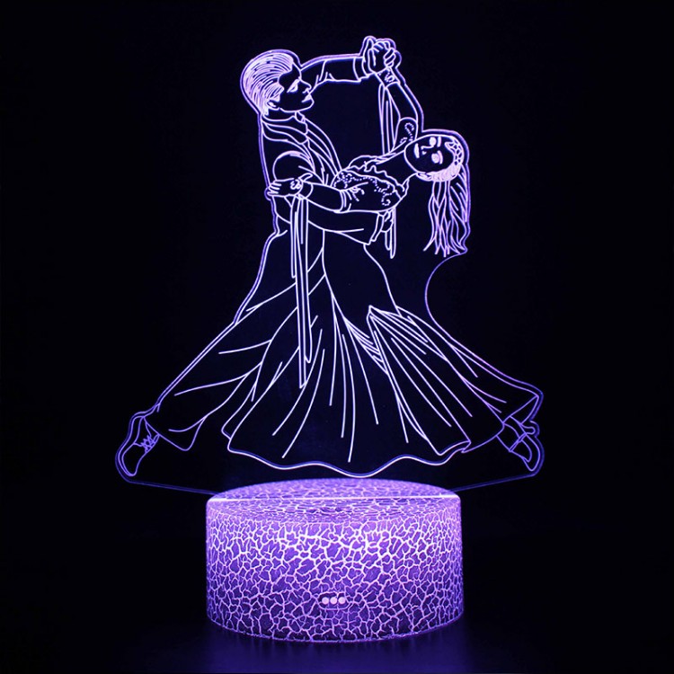 Lampe 3D Tango Argentin
