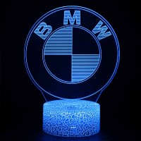 Lampe 3D Logo BMW