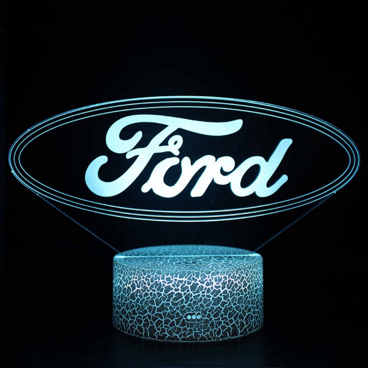 Lampe 3D Logo Ford