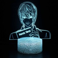 Lampe 3D Death Note Light Yagami
