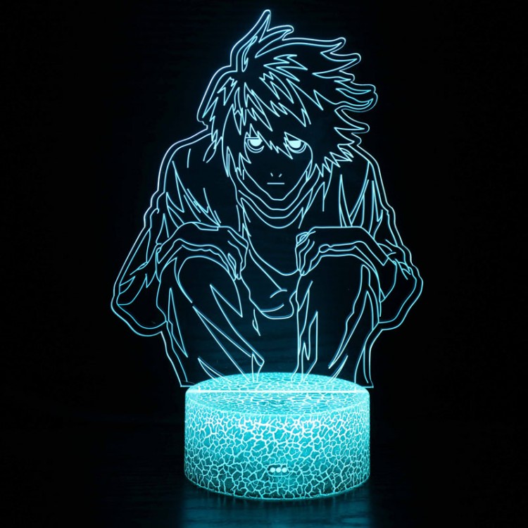 Lampe 3D Death Note L
