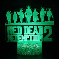 Lampe 3D Red Dead Redemption 2