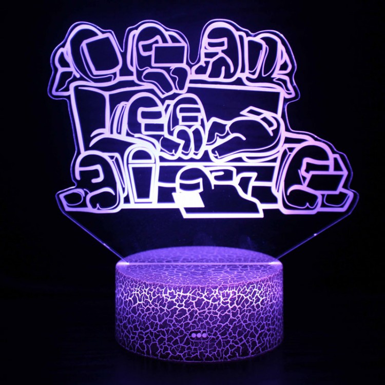 Lampe 3D Among Us Canapé