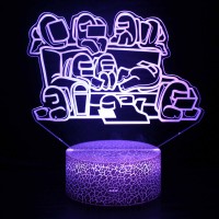 Lampe 3D Among Us Canapé