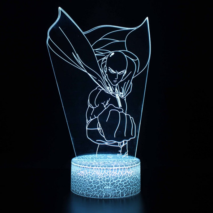 Lampe 3D One Punch Man Saitama