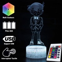 Lampe 3D Détéctive Conan caractéristiques