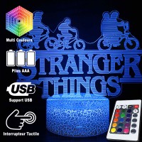 Lampe 3D Stranger Things télécommande