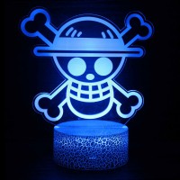 Lampe 3D One Piece Logo