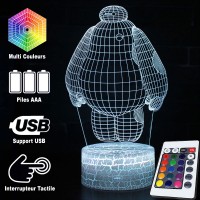 Lampe 3D Baymax caractéristiques
