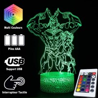 Lampe 3D My Hero Academia All Might télécommande