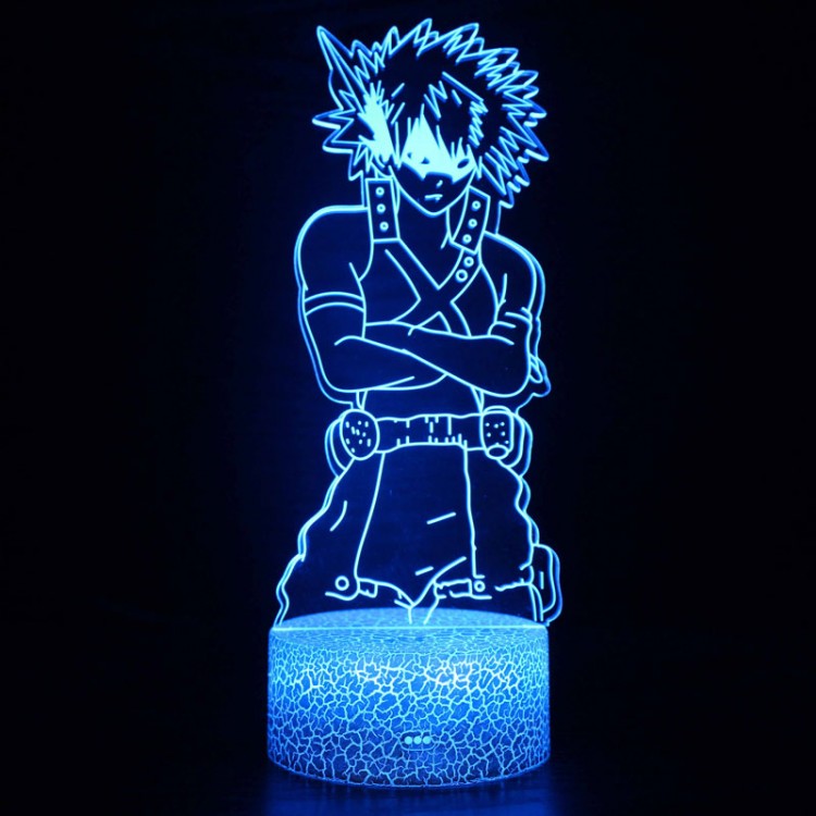 Lampe 3D My Hero Academia Katsuki