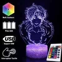 Lampe 3D Hunter x Hunter Kuroro Lucifuru télécommande