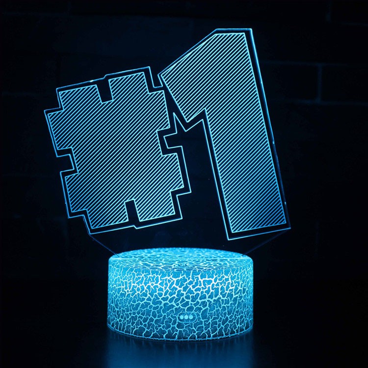 Lampe 3D Top 1 Victoire Royale Fortnite